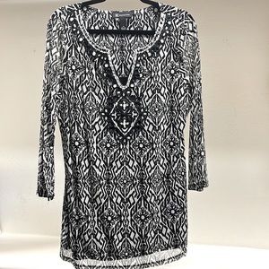 I. N. C. Womens Tunic top